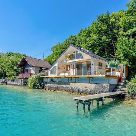 Chalet Coquillage Waterfront Escape On Lake ドゥサール エクステリア 写真