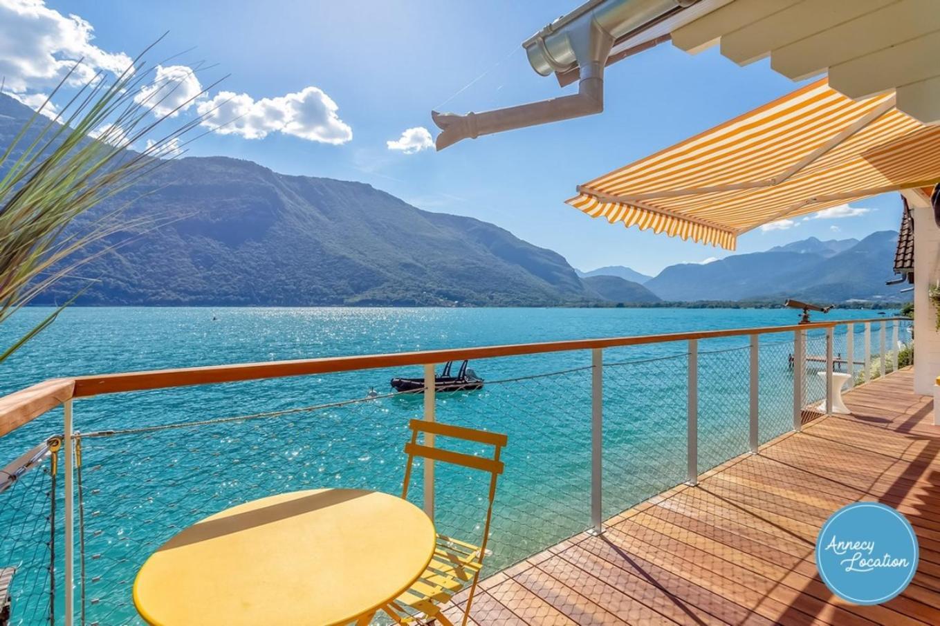 Chalet Coquillage Waterfront Escape On Lake ドゥサール エクステリア 写真