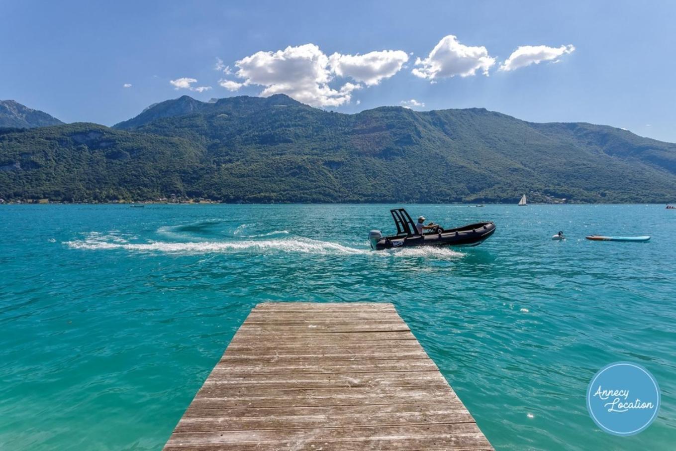 Chalet Coquillage Waterfront Escape On Lake ドゥサール エクステリア 写真