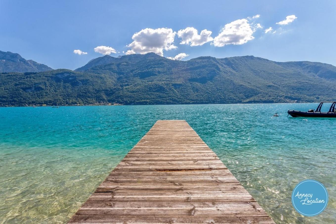 Chalet Coquillage Waterfront Escape On Lake ドゥサール エクステリア 写真